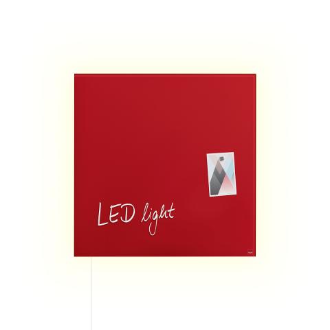 GL402-W-LED-Glasmagnetboard-artverum-red