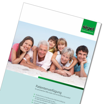 SIGEL - Set Patientenverfügung SIGEL - Set Patientenverfügung