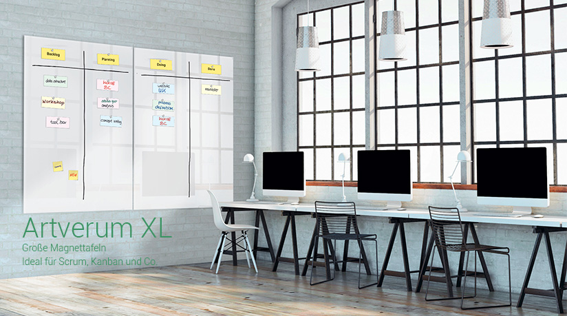 SIGEL - Artverum XL - Große Glasmagnettafeln SIGEL - Artverum XL - Große Glasmagnettafeln