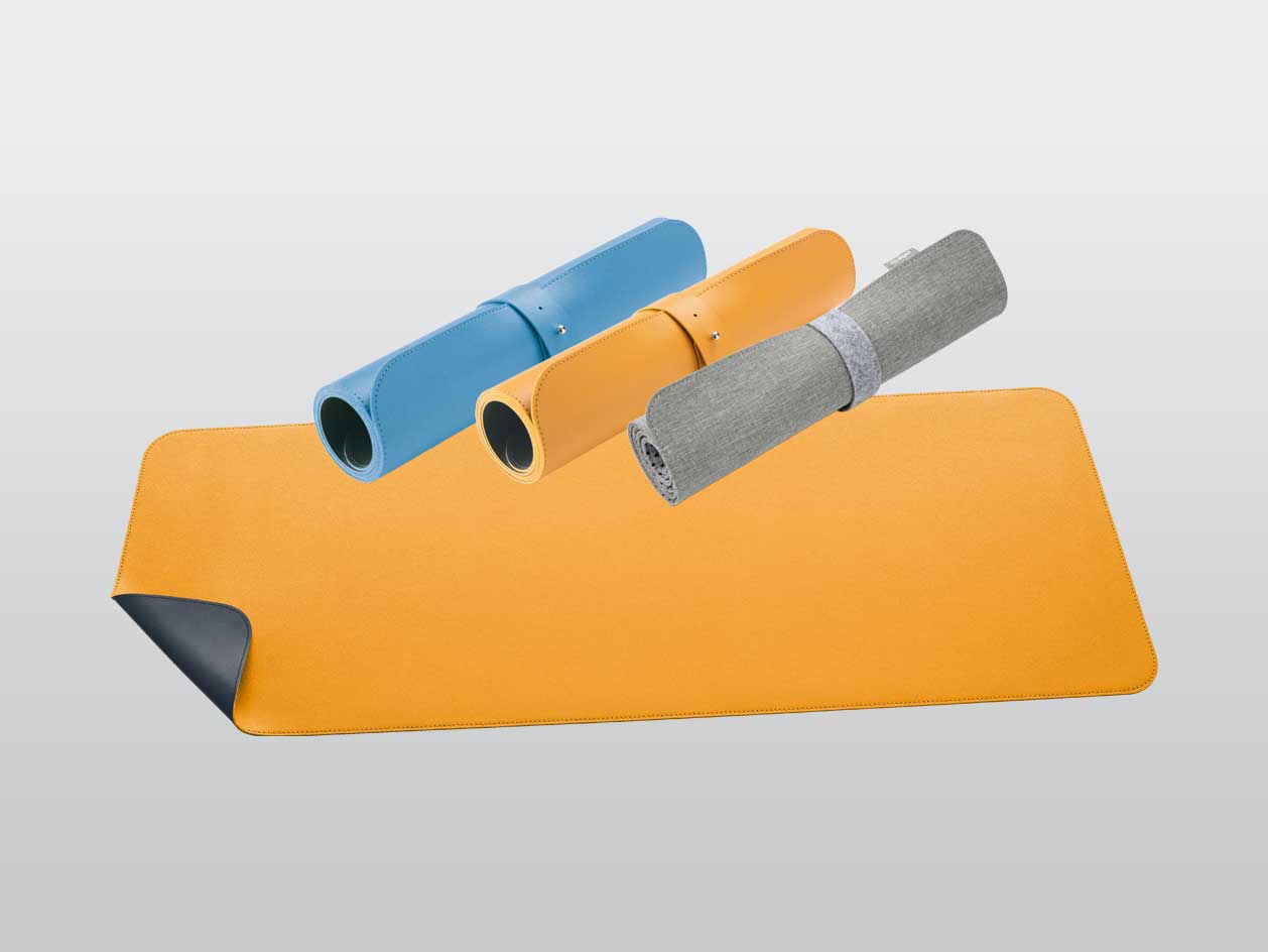 Einrollbare Schreibunterlagen