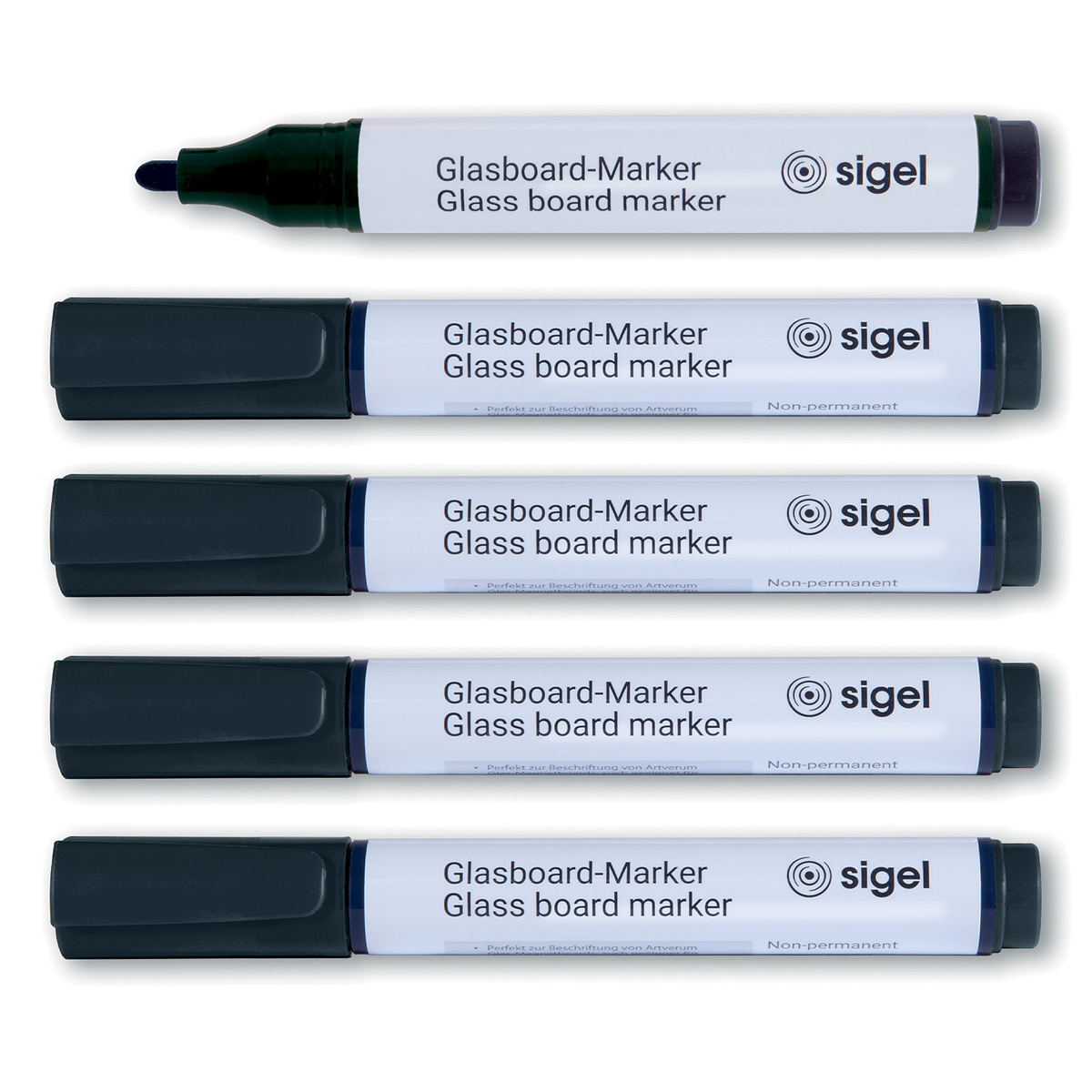 GL710 Glasboardmarker Verpackungseinheit schwarz