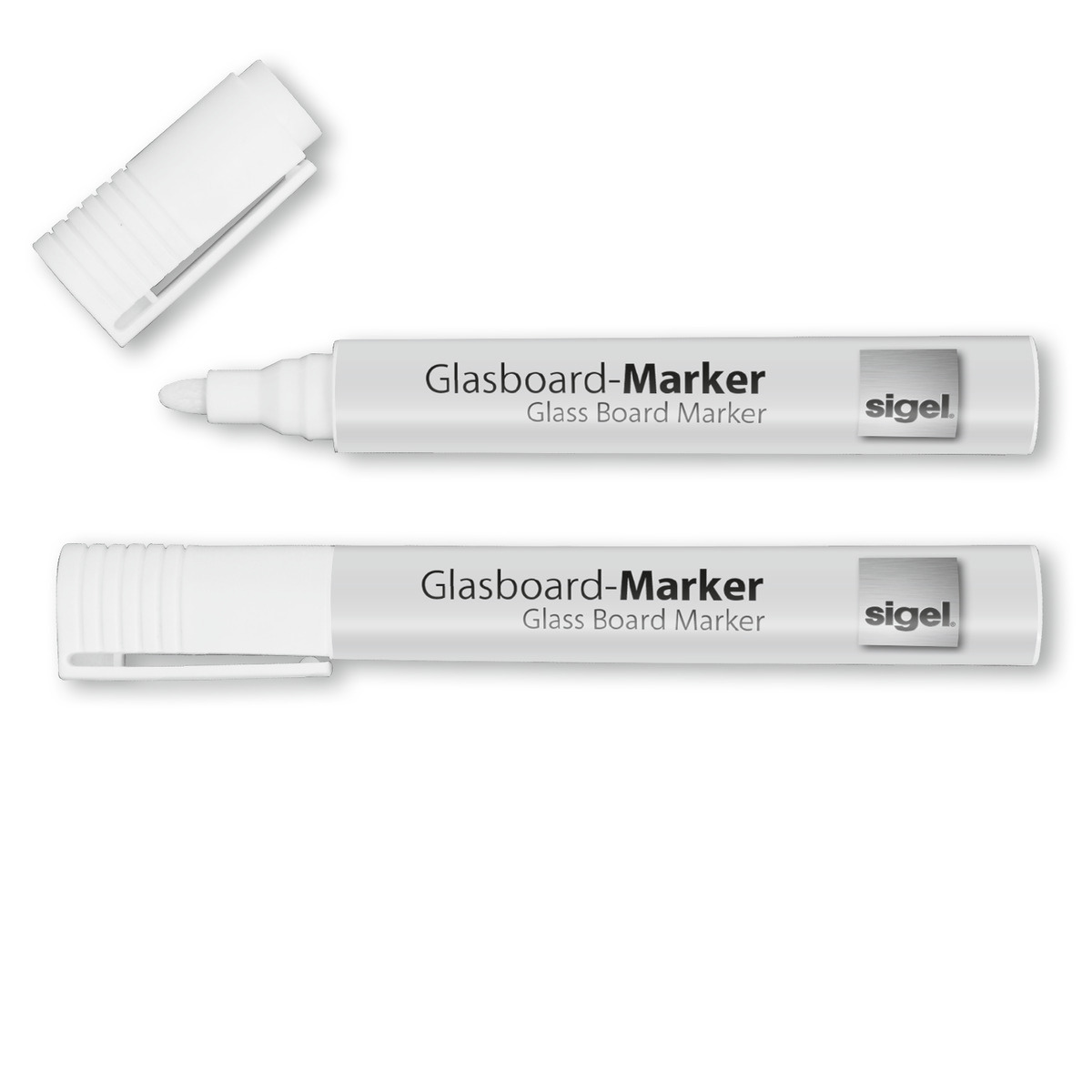 GL715 Glasboardmarker Verpackungseinheit weiss