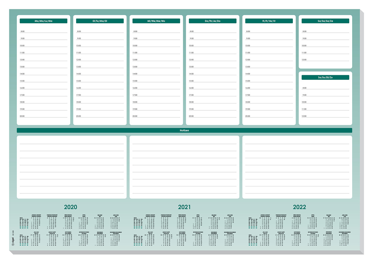 Papier-Schreibunterlage | SIGEL