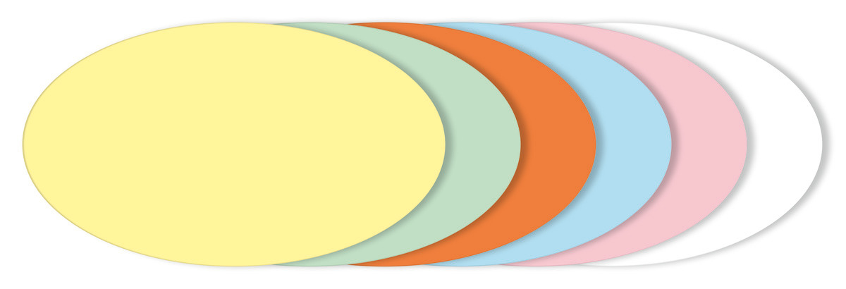 MU102 Moderationskarten oval