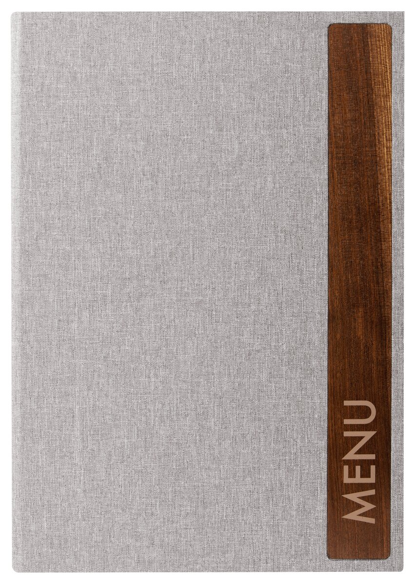 Die SIGEL Speisekarten-Mappen sind durch das Cover aus edler Leinenstruktur super strapazierfähig und leicht zur reinigen