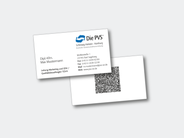 Smartpro Referenz PVS Visitenkarten