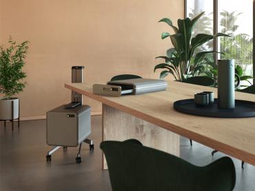 Move it Caddy und Boxen für flexibles Arbeiten im Homeoffice Detail