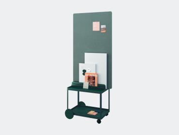 Mocon combines whiteboards, acoustic boards and acrylic boards
