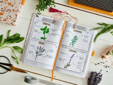 Pflanztagebuch mit Beetplanung