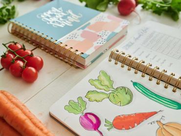 Innenseiten Notizbuch Jolie