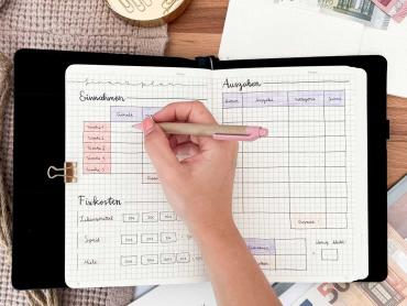 Conceptum flex von SIGEL als Budget-Organiser