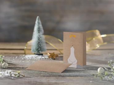 Weihnachtsklappkarte von SIGEL