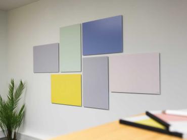 Artverum Glas-Magnettafeln in Pastellfarben
