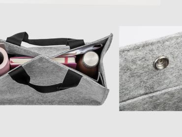 Desk Sharing Bag classic in Hellgrau