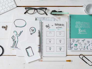 Jolie Sketchbook für Sketchnotes und andere Kreativtechniken