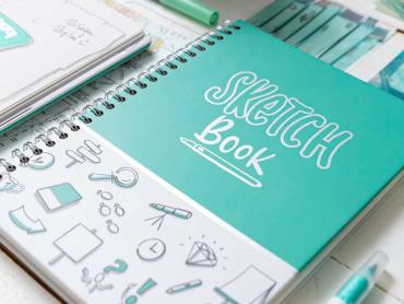 Jolie Sketchbook für Sketchnotes und andere Kreativtechniken