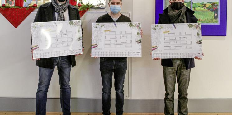 Schreibunterlagen für die Kindertagestätte in Mertingen