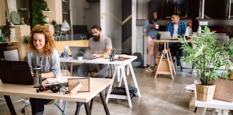 Freier oder fixer Arbeitsplatz im Co-Working-Space