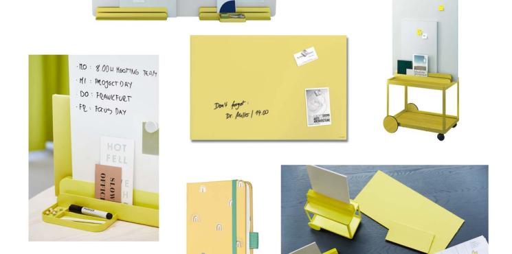 SIGEL Produkte in der Farbe gelb