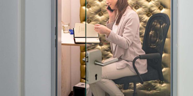 Telefonzellen und Meeting-Boxen