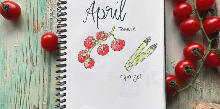 Jolie Gemüsetagebuch April