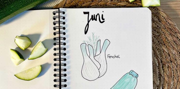 Jolie Gemüsetagebuch Juni