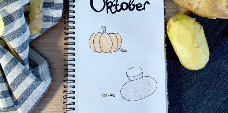 Jolie Gemüsetagebuch Oktober