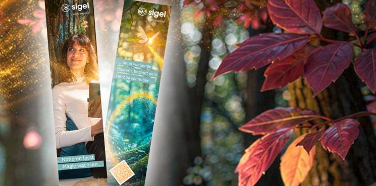 Lesezeichen auf der Leipziger Buchmesse als Geschenk