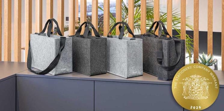 Stationers’ Company Warrant: SIGEL erhält renommierten Branchen Award für Desk Sharing Bags