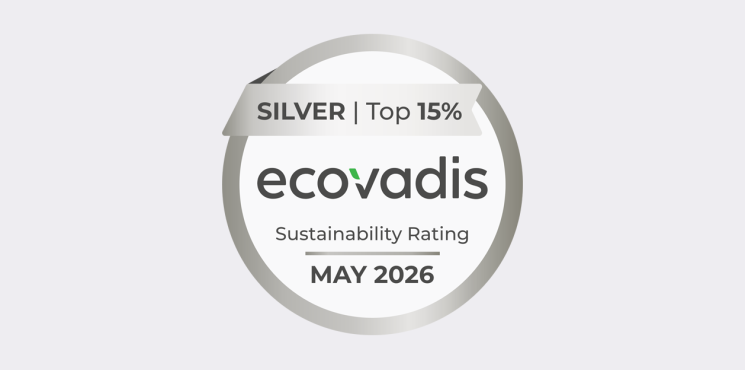 EcoVadis Silver Medaille 2026