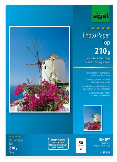 Inkjet Top Photo Paper Sigel