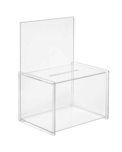 Promotional box, A4, crystal clear | SIGEL