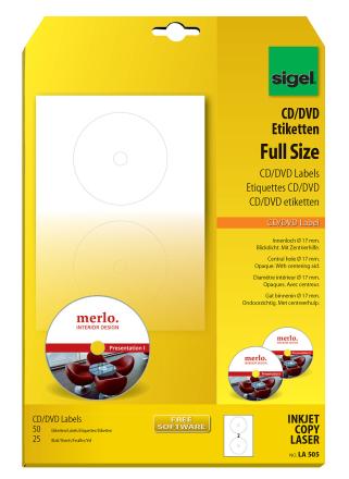 CD/DVD Labels | SIGEL