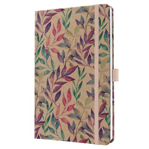 Der SIGEL Wochenkalender Jolie Pure 2027 in fairy leaves sorgt für eine stylische und langlebige Organisation durch sein starkes Cover