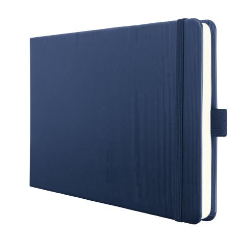 Das SIGEL Conceptum Notizbuch A5 in dunkelblau ist ideal um Notizen unterwegs festzuhalten