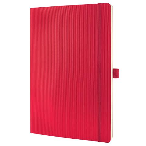 env rouge A4 21,3 x 29,5 cm SIGEL CO644 Carnet de notes petits carreaux Conceptum couverture rigide