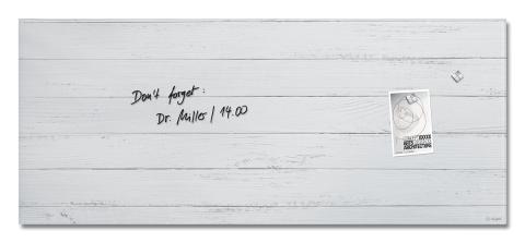 GL381-Glasmagnetboard-artverum-matt-White-Wood