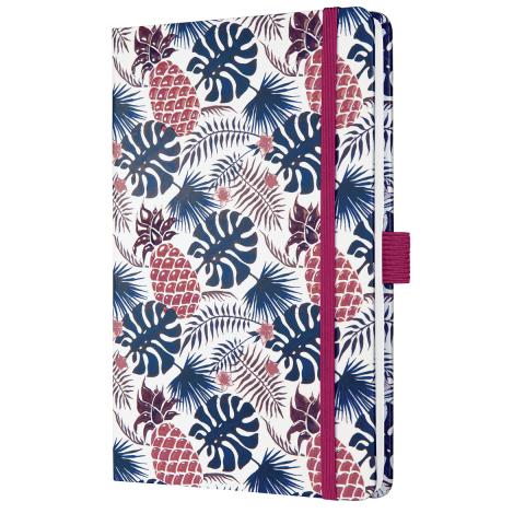 Blue SIGEL J1306 Weekly Diary 2021 Jolie Floral Motif A6 Approx hardcover