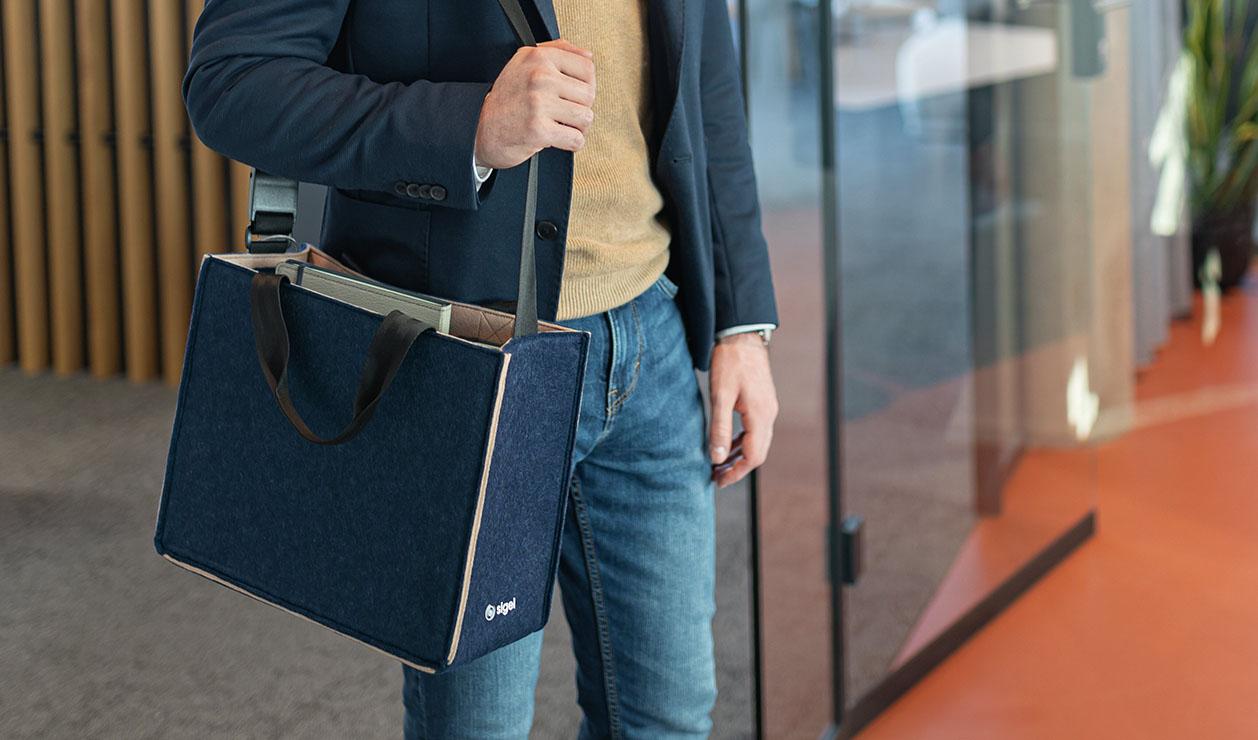 Deine praktische Tasche für die Arbeit: SIGEL Desk Sharing Bags Desk Sharing Bags Bicolor