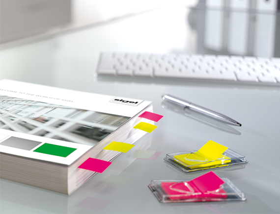 SIGEL Haftmarker aus Papier und Folie SIGEL Haftmarker aus Papier und Folie