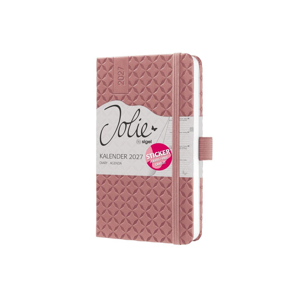 Der SIGEL Wochenkalender Jolie Flair 2027 ist ideal für die Strukturierung und Planung von wöchentlichen Terminen