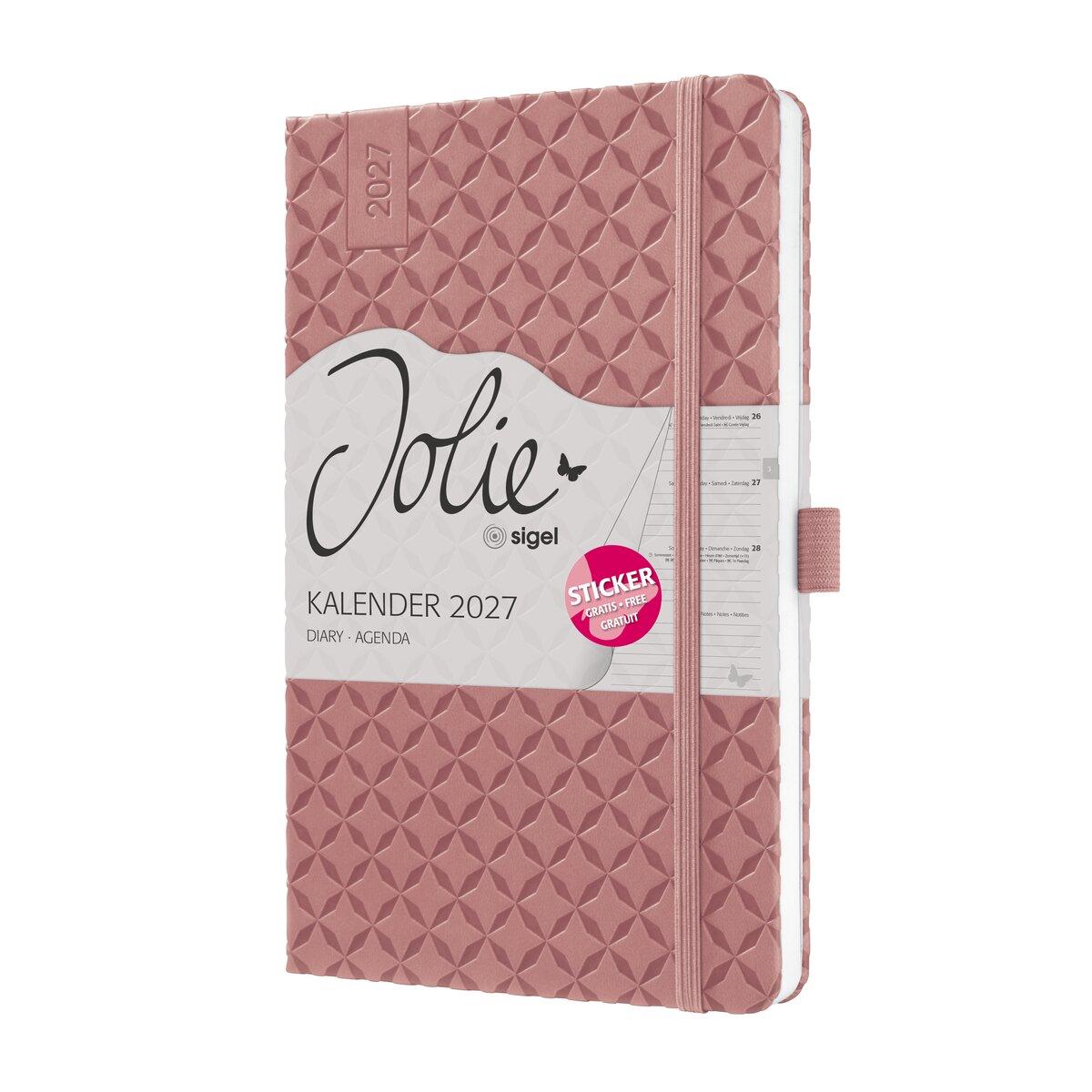 Der SIGEL Wochenkalender Jolie Flair 2027 ist ideal für die Strukturierung und Planung von wöchentlichen Terminen