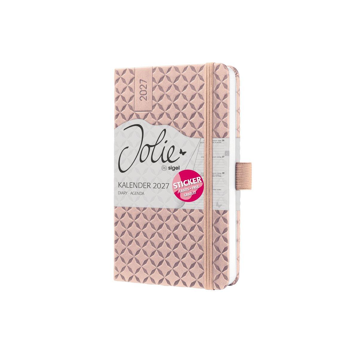 Der SIGEL Wochenkalender Jolie Flair 2027 ist ideal für die Strukturierung und Planung von wöchentlichen Terminen