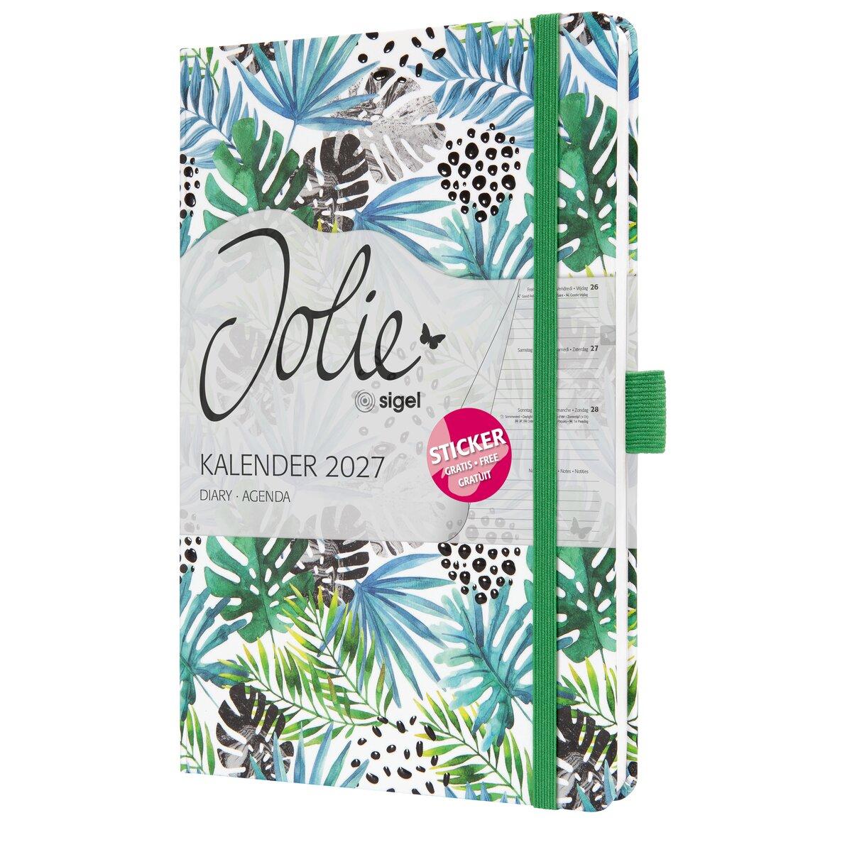 Der SIGEL Wochenkalender Jolie Beauty 2027 ist ideal für die Strukturierung und Planung von wöchentlichen Terminen