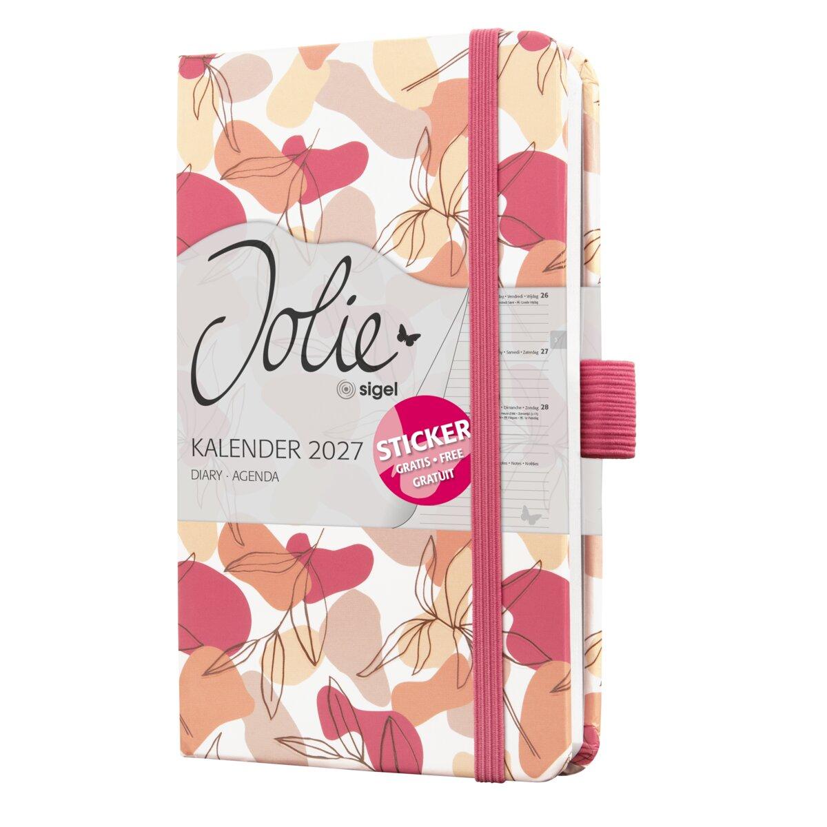 Der SIGEL Wochenkalender Jolie Beauty 2027 ist ideal für die Strukturierung und Planung von wöchentlichen Terminen