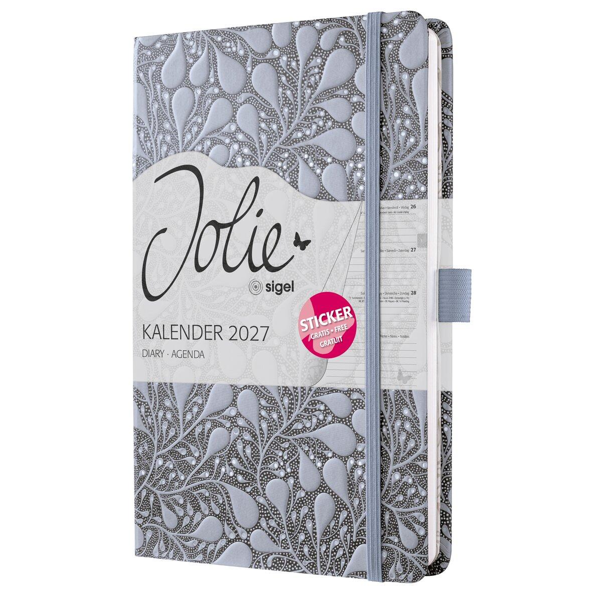 Der SIGEL Wochenkalender Jolie Beauty 2027 ist ideal für die Strukturierung und Planung von wöchentlichen Terminen