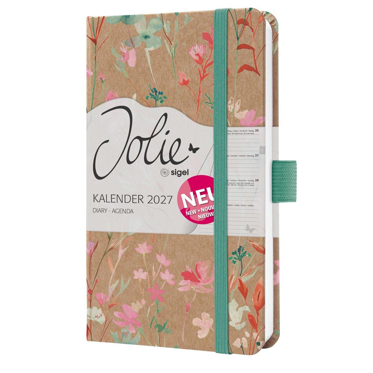 Der SIGEL Wochenkalender Jolie Beauty 2027 ist ideal für die Strukturierung und Planung von wöchentlichen Terminen