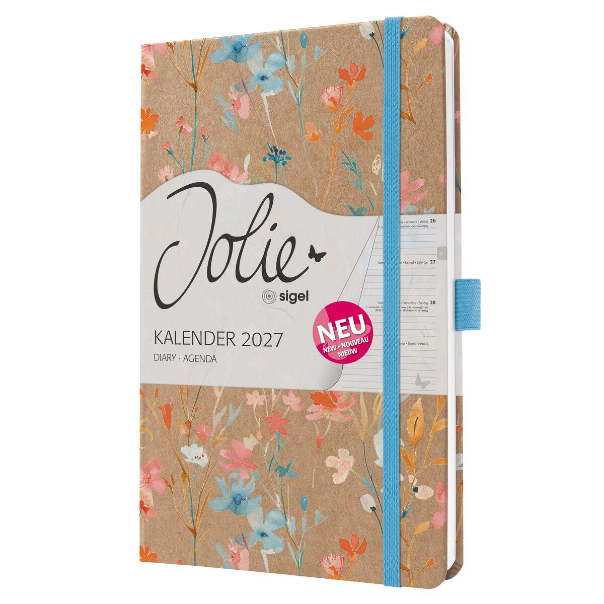 Der SIGEL Wochenkalender Jolie Pure 2027 ist ideal für die Strukturierung und Planung von wöchentlichen Terminen