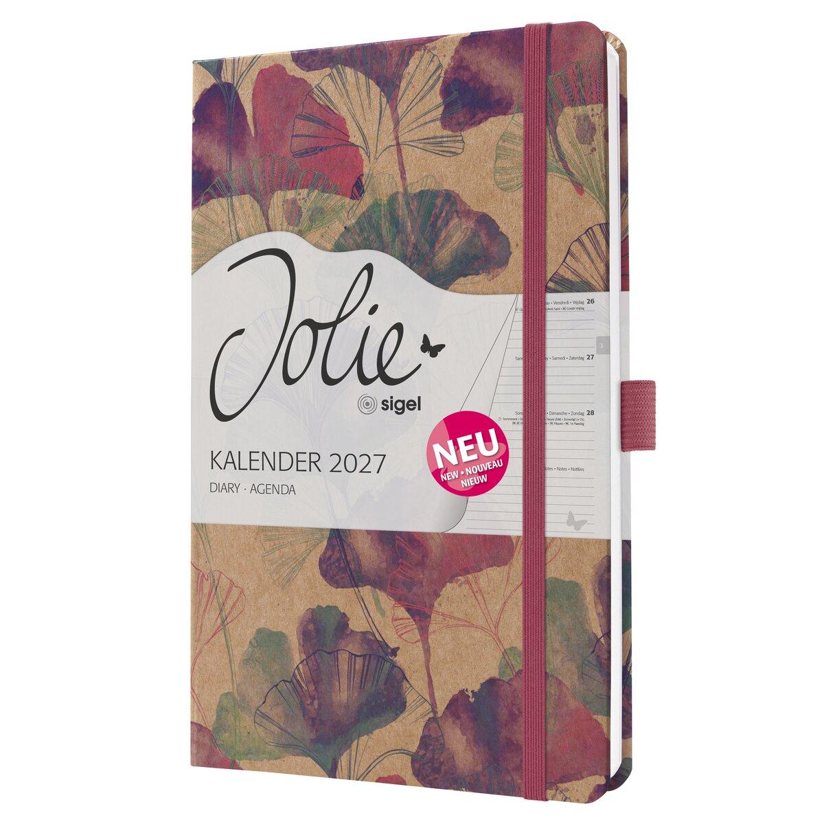 Der SIGEL Wochenkalender Jolie Pure 2027 ist ideal für die Strukturierung und Planung von wöchentlichen Terminen