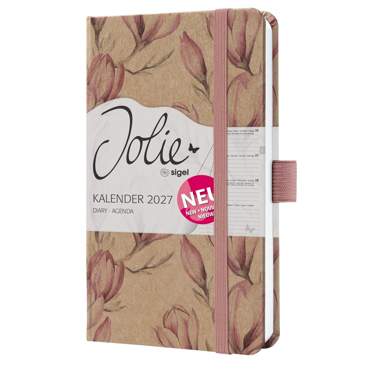 Der SIGEL Wochenkalender Jolie Pure 2027 ist ideal für die Strukturierung und Planung von wöchentlichen Terminen